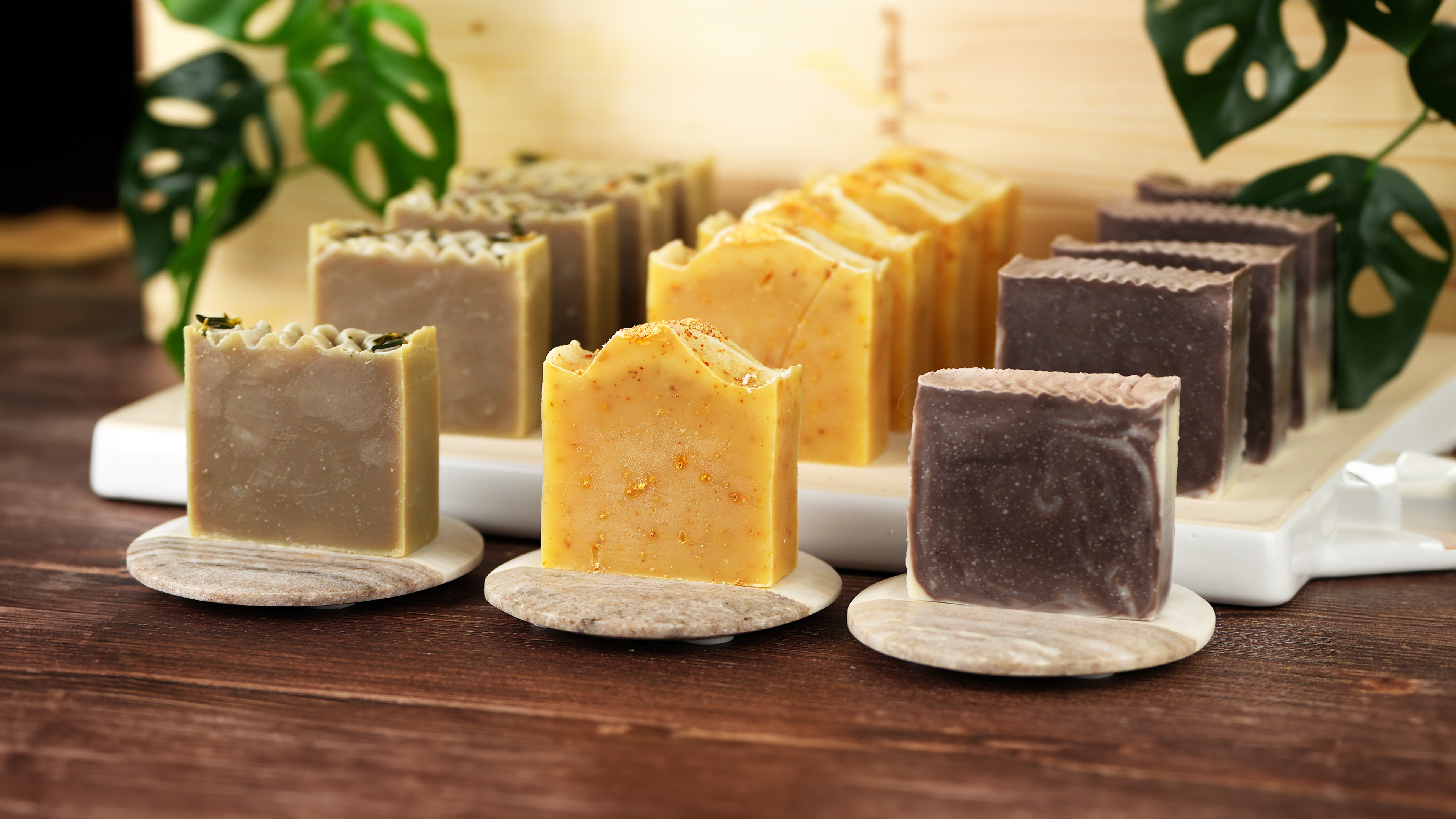 Cucumber mind soap bar, orange soap bar, cocoa butter soap bar